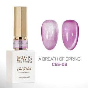 LAVIS Cat Eyes CE5 - 08 - Gel Polish 0.5 oz - A Breath Of Spring Collection