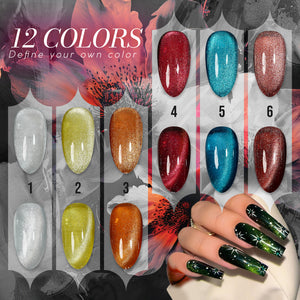 LAVIS Cat Eyes CE7 - 08 - Gel Polish 0.5 oz - VILLIAIN ERA Collection