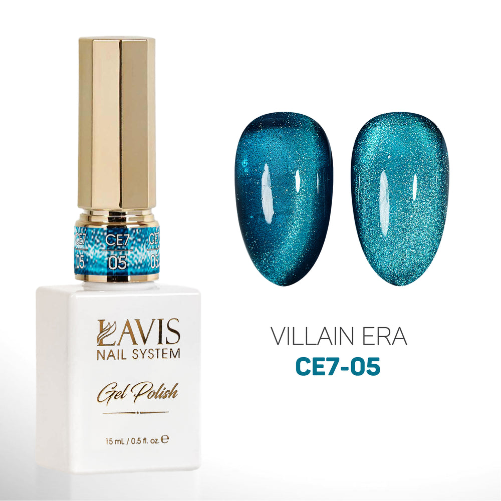 LAVIS Cat Eyes CE7 - 05 - Gel Polish 0.5 oz - VILLIAIN ERA Collection