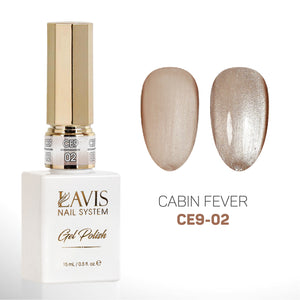 LAVIS Cat Eyes CE9 - 02 - Gel Polish 0.5 oz -  Lavis Cabin Fever Collection