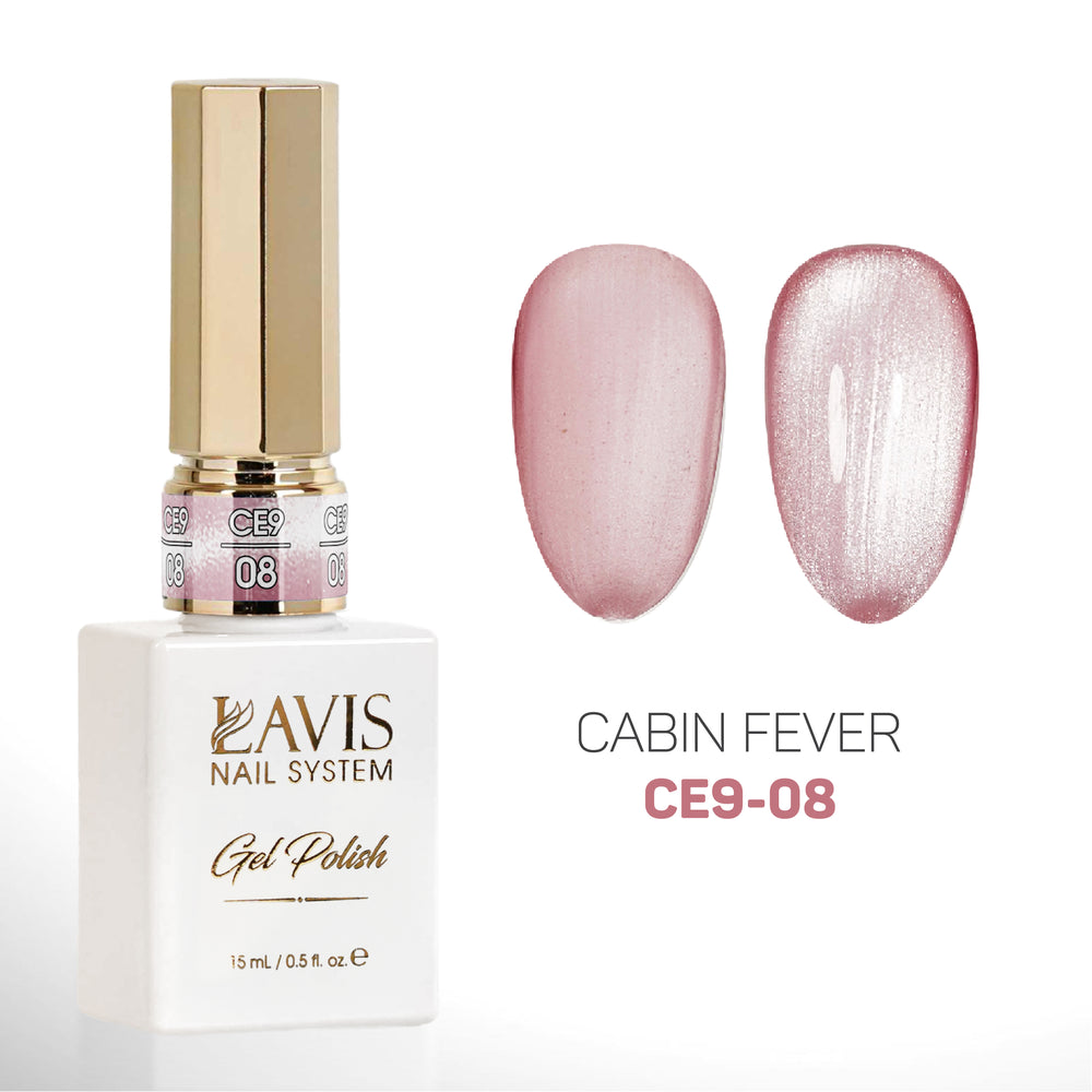 LAVIS Cat Eyes CE9 - 08 - Gel Polish 0.5 oz -  Lavis Cabin Fever Collection