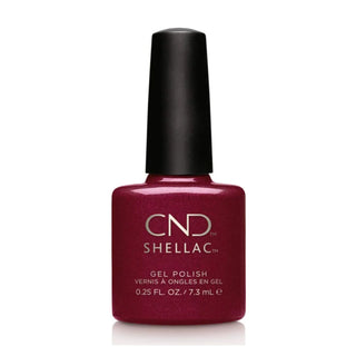 CND Shellac Gel Polish - 035 Crimson Sash - Red Colors by CND sold by DTK Nail Supply