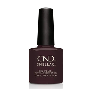 CND Shellac Gel Polish - 036 Dark Dahlia - Brown Colors