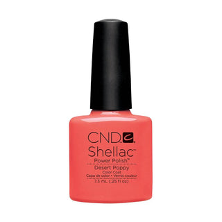 CND Shellac Gel Polish - 041 Desert Poppy - Orange Colors by CND sold by DTK Nail Supply