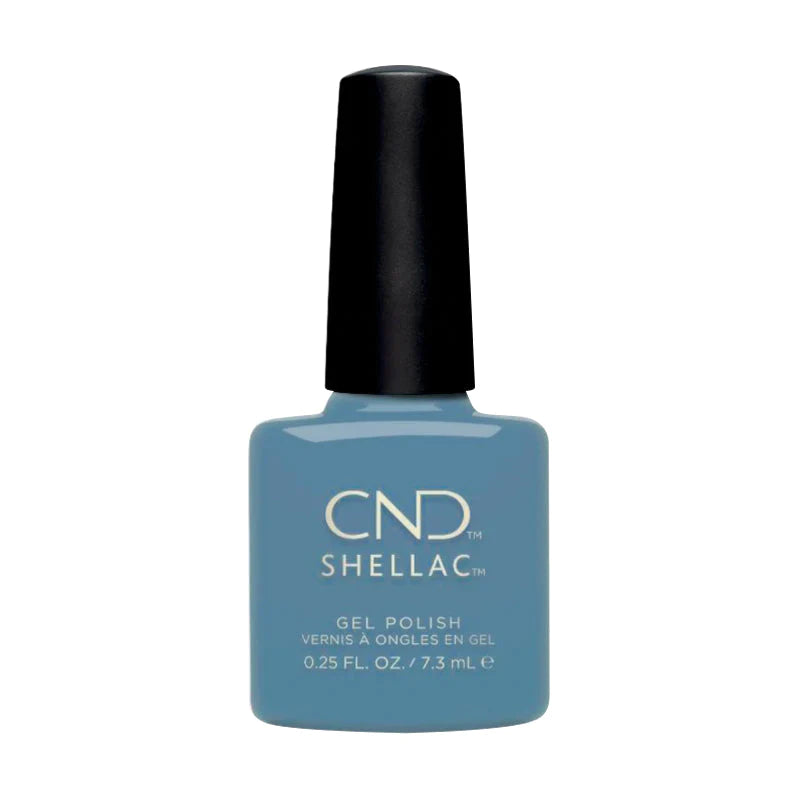 CND Shellac Gel Polish - 050 Frosted Seaglass - Blue Colors by CND sold by DTK Nail Supply