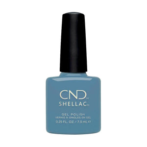 CND Shellac Gel Polish - 050 Frosted Seaglass - Blue Colors by CND sold by DTK Nail Supply
