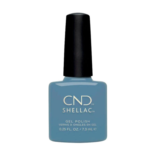 CND Shellac Gel Polish - 050 Frosted Seaglass - Blue Colors by CND sold by DTK Nail Supply
