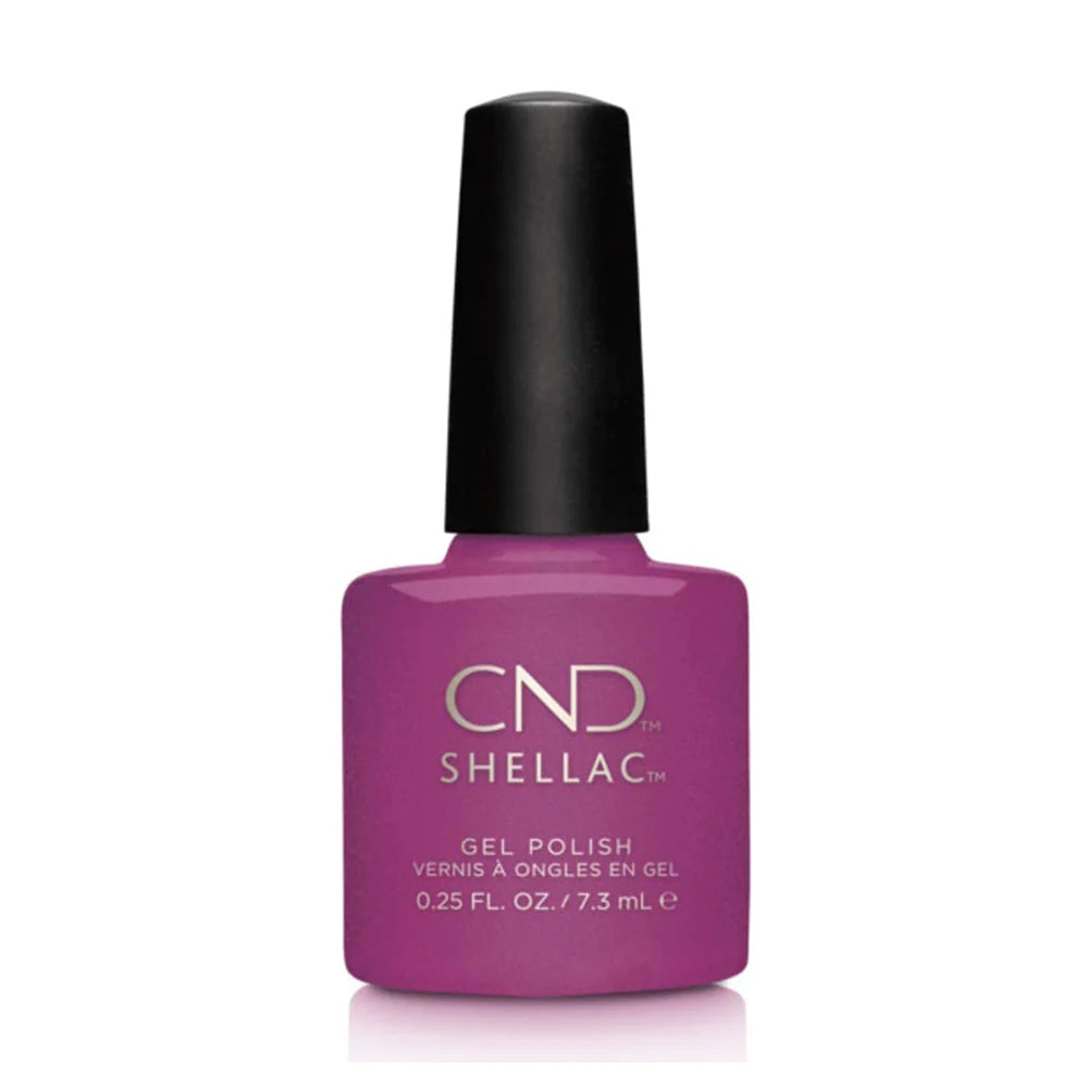 CND Shellac Gel Polish - 080 Magenta Mischief - Violet Colors by CND sold by DTK Nail Supply