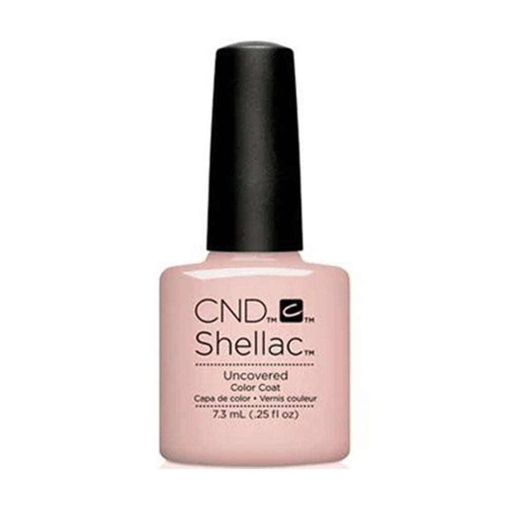 CND Shellac Gel Polish - 143 Unmasked - Beige Colors by CND sold by DTK Nail Supply