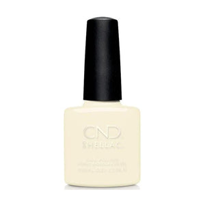  CND Shellac Gel Polish - 148 White Button Down - White, Yellow Colors by CND sold by DTK Nail Supply