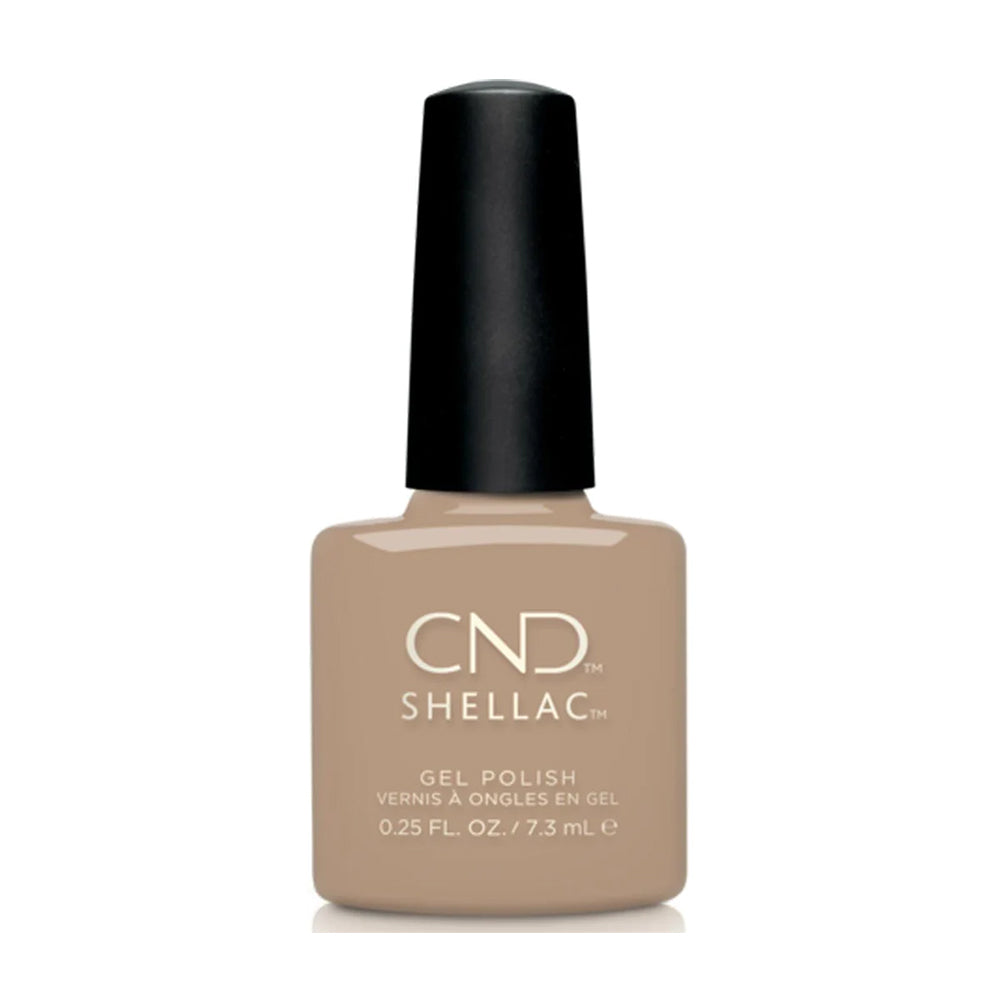 CND Shellac Gel Polish - 153 Wrapped In Linen - Beige Colors by CND sold by DTK Nail Supply