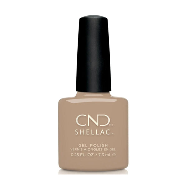 CND Shellac Gel Polish - 153 Wrapped In Linen - Beige Colors by CND sold by DTK Nail Supply
