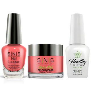 SNS 3 in 1 - CY19 Powder Room Pink - Dip, Gel & Lacquer Matching