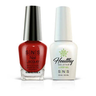 SNS Gel Nail Polish Duo - CY22 Speak Easy Lounge - Red Colors by SNS sold by DTK Nail Supply