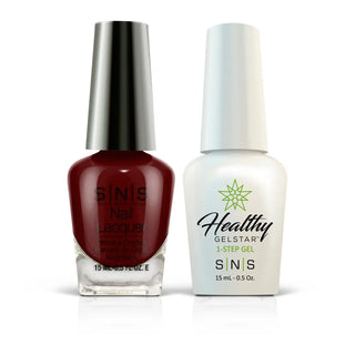 SNS Gel Nail Polish Duo - CY23 Marooned in The City - Red Colors by SNS sold by DTK Nail Supply