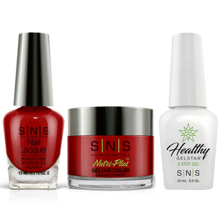 SNS 3 in 1 - CY24 Take The Redline - Dip, Gel & Lacquer Matching