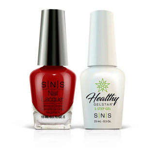 SNS Gel Nail Polish Duo - CY24 Take The Redline - Red Colors by SNS sold by DTK Nail Supply