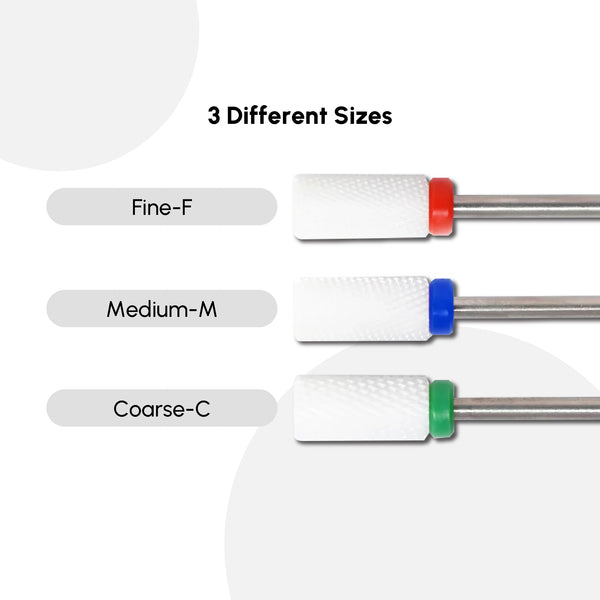 Ceramic Large Barrel Flat Top Drill Bit