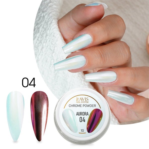 🎁 LAVIS Chrome Powder AURORA - 1gr (PCS) (100% off)