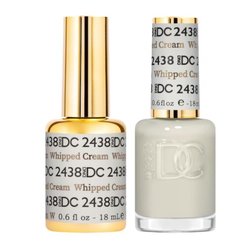 DND DC Gel Nail Polish Duo - 2438 Whipped Cream by DND DC sold by DTK Nail Supply