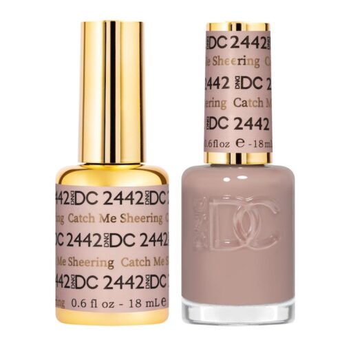 DND DC Gel Nail Polish Duo - 2442 Catch Me Sheering by DND DC sold by DTK Nail Supply