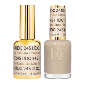  DND DC Gel Nail Polish Duo - 2451 Tan Lines by DND DC sold by DTK Nail Supply