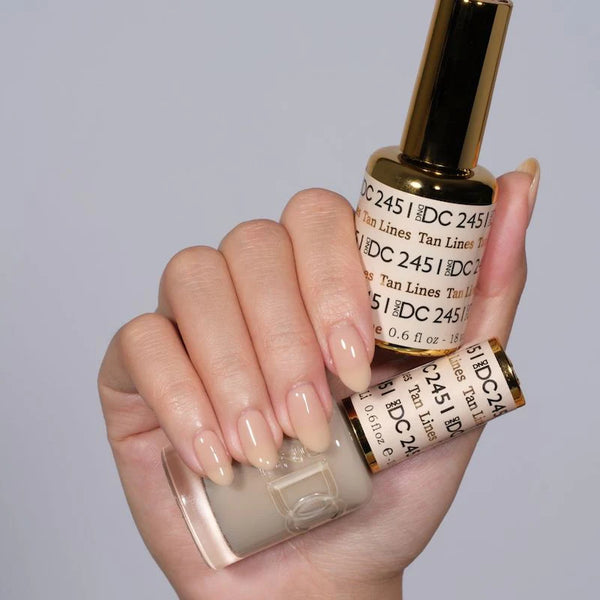 DND DC Part 13 Gel Polish - Set of 36 Colors Sheer Collection