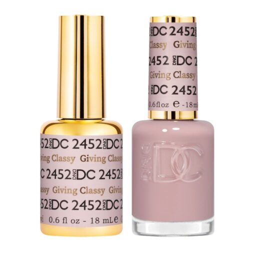 DND DC Gel Nail Polish Duo - 2452 Giving Classy by DND DC sold by DTK Nail Supply