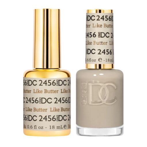 DND DC Gel Nail Polish Duo - 2456 Like Butter by DND DC sold by DTK Nail Supply