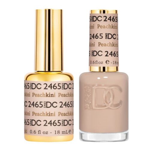 DND DC Gel Nail Polish Duo - 2465 Peachkini by DND DC sold by DTK Nail Supply