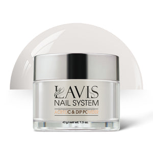  LAVIS - 40 DEEP WHITE - 1.5 oz by LAVIS NAILS sold by DTK Nail Supply