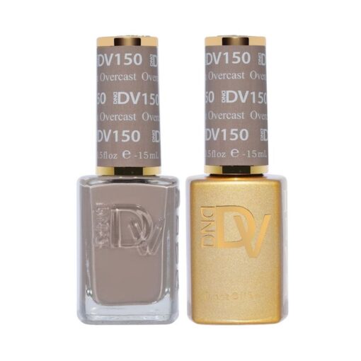 DND DV 150 Overcast - DND Diva Gel Polish & Matching Nail Lacquer Duo Set