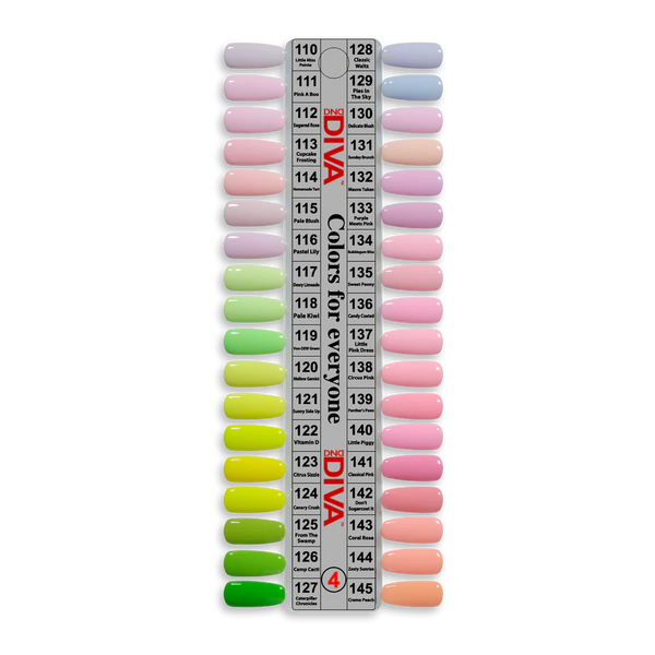 DND Diva Gel Nail Polish Duo - DND DV Part 4 - Set 36 Colors Soda Poppin' Collection