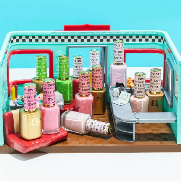 DND Diva Gel Nail Polish Duo - DND DV Part 4 - Set 36 Colors Soda Poppin' Collection