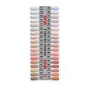 DND DIVA Gel Polish - Part 2 - Set 36 Colors Frosted Chai Collection
