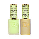 DND DV 117 Dewy Limeade - DND Diva Gel Polish & Matching Nail Lacquer Duo Set