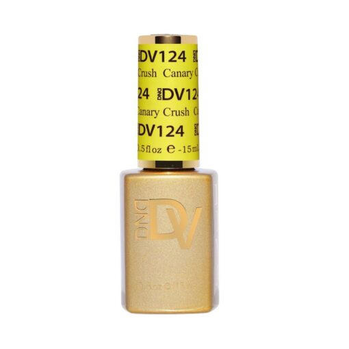  DND DIVA Gel Polish - 124 Canary Crush by DND Diva sold by DTK Nail Supply