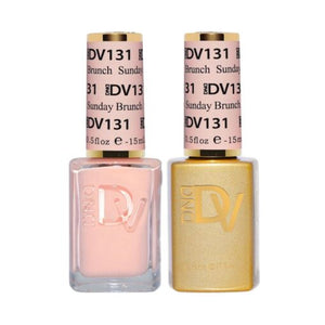 DND DV 131 Sunday Brunch - DND Diva Gel Polish & Matching Nail Lacquer Duo Set
