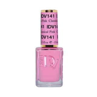 DND DV 141 Classical Pink - DND Diva Gel Polish & Matching Nail Lacquer Duo Set