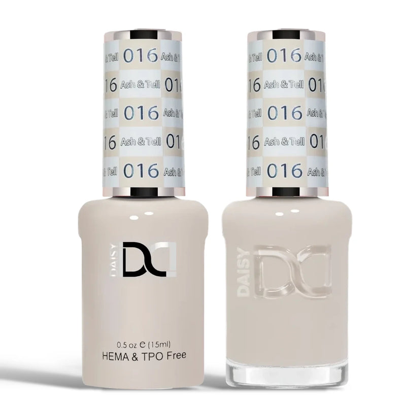DND HEMA & TPO Free Gel Duo 016 Ash & Tell