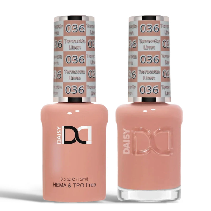 DND HEMA & TPO Free Gel Duo 036 Terracotta Linen