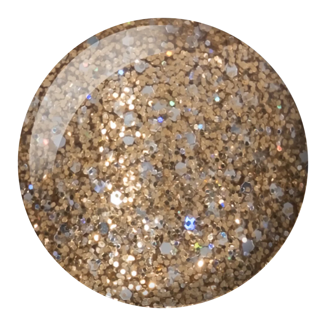 DND Gel Nail Polish Duo - 401 Gold Golden Sahara Star