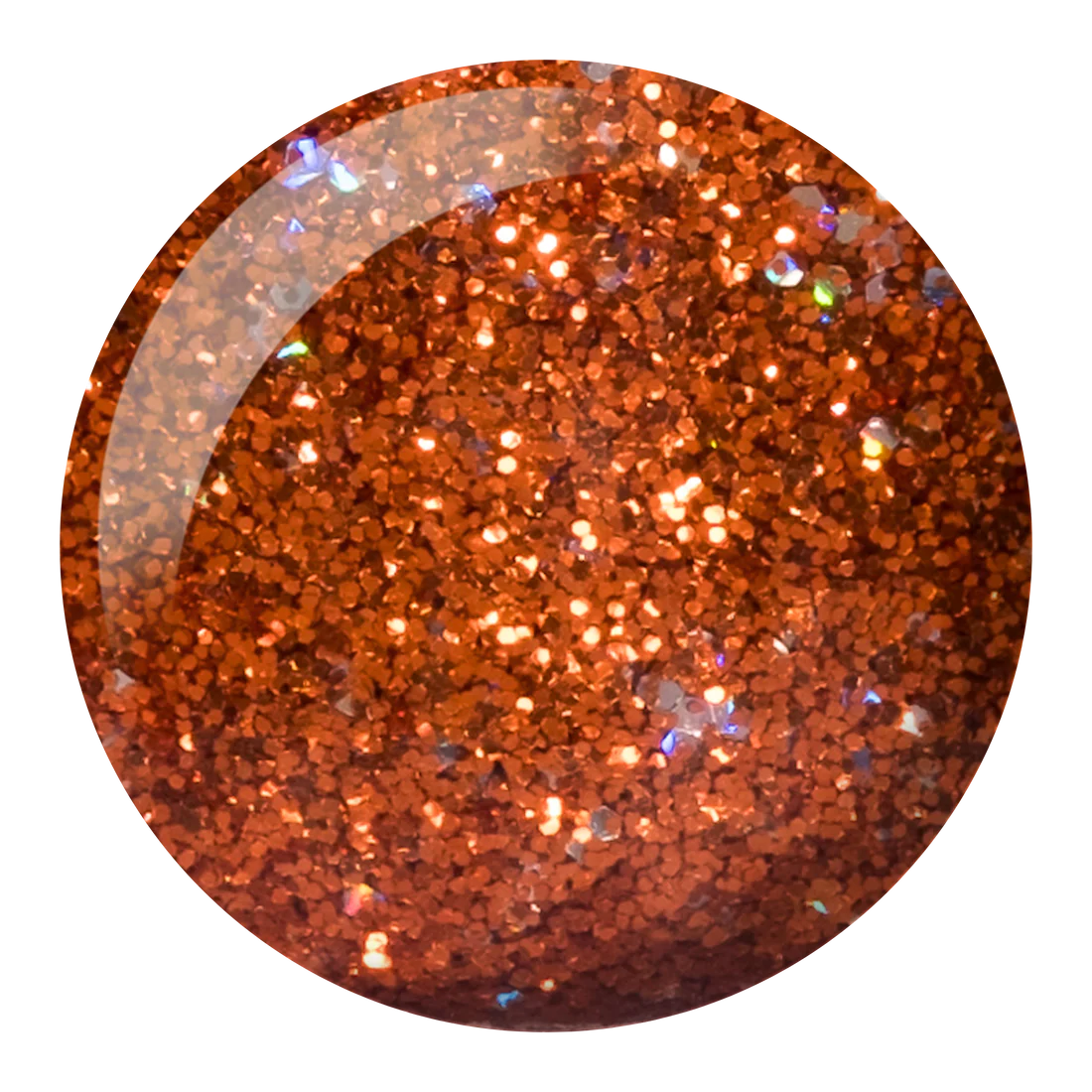 DND Gel Nail Polish Duo - 412 Golden Orange Star