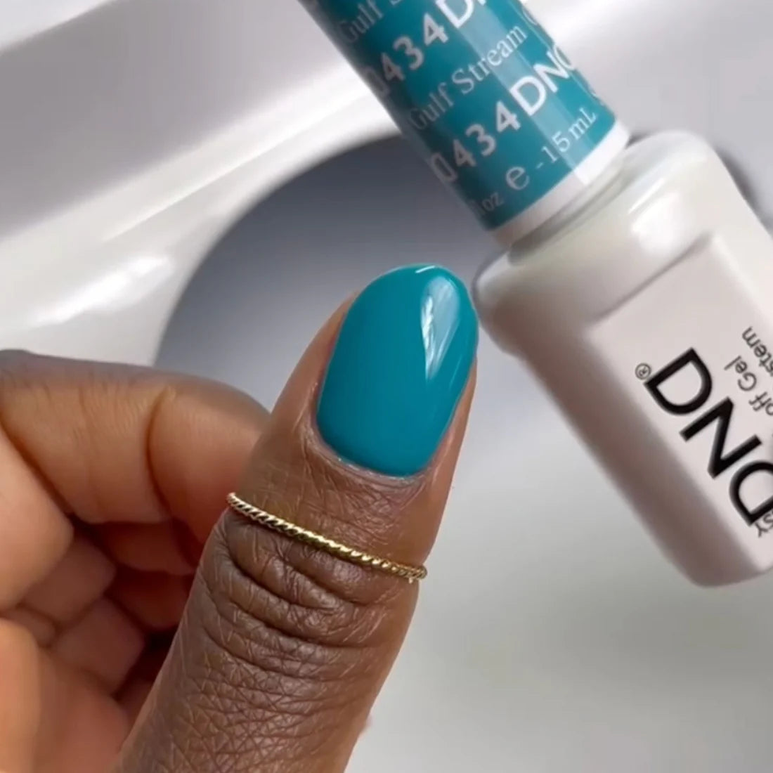 DND Gel Nail Polish Duo - 434 Gulf Stream