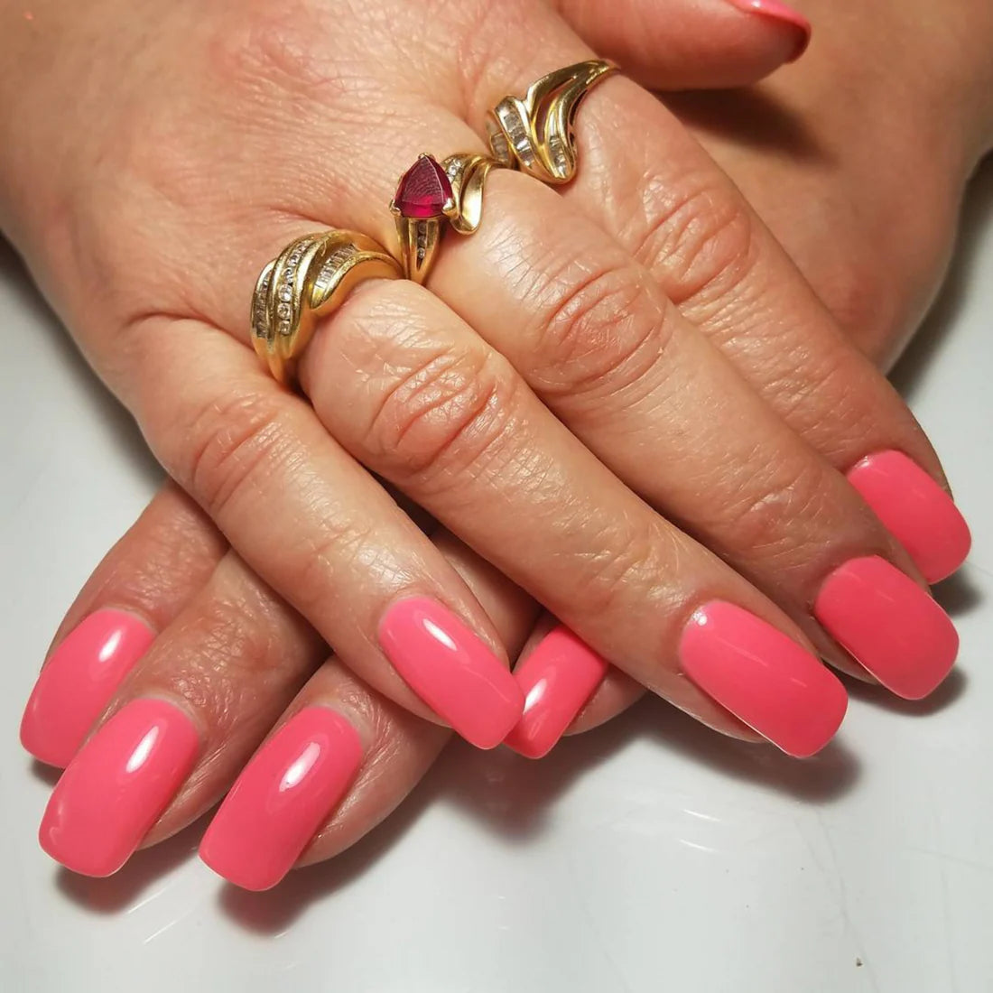 DND Gel Nail Polish Duo - 556 Coral Reef