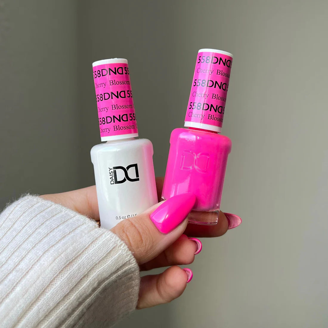 DND Gel Nail Polish Duo - 558 Cherry Blossom