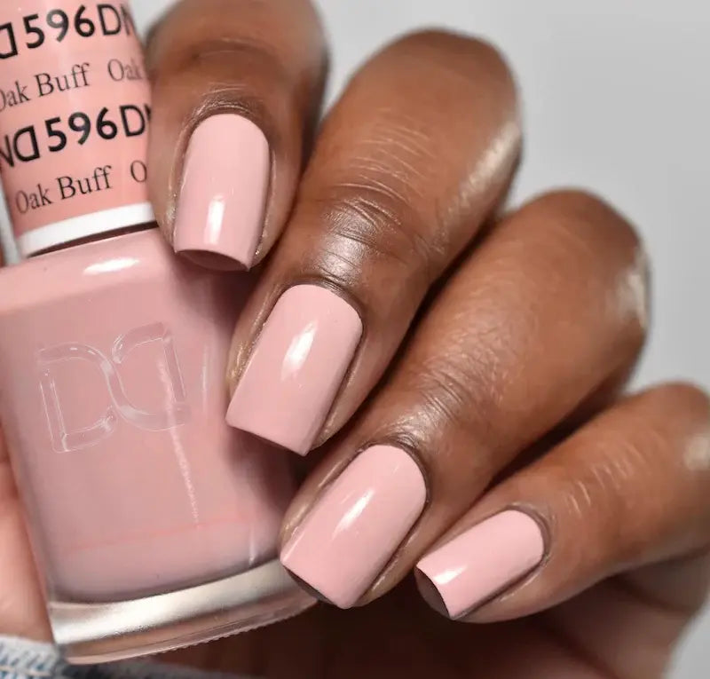 DND Gel Nail Polish Duo - 596 Oak Buff