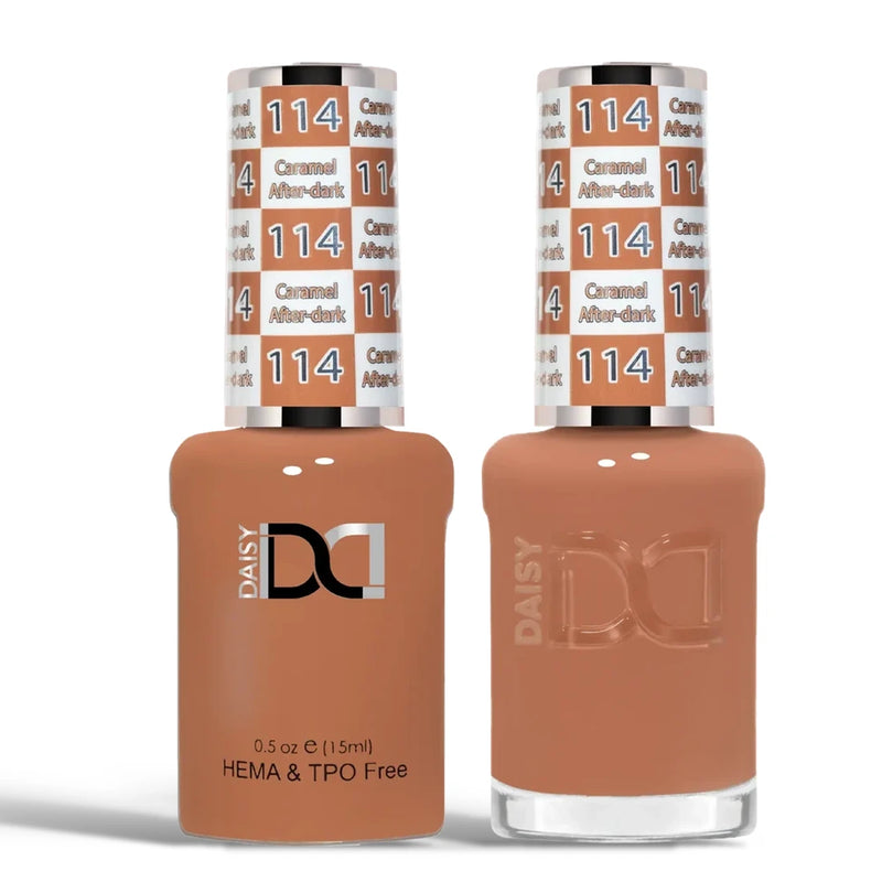 DND HEMA & TPO Free Gel Duo 114 Caramel Afterdark