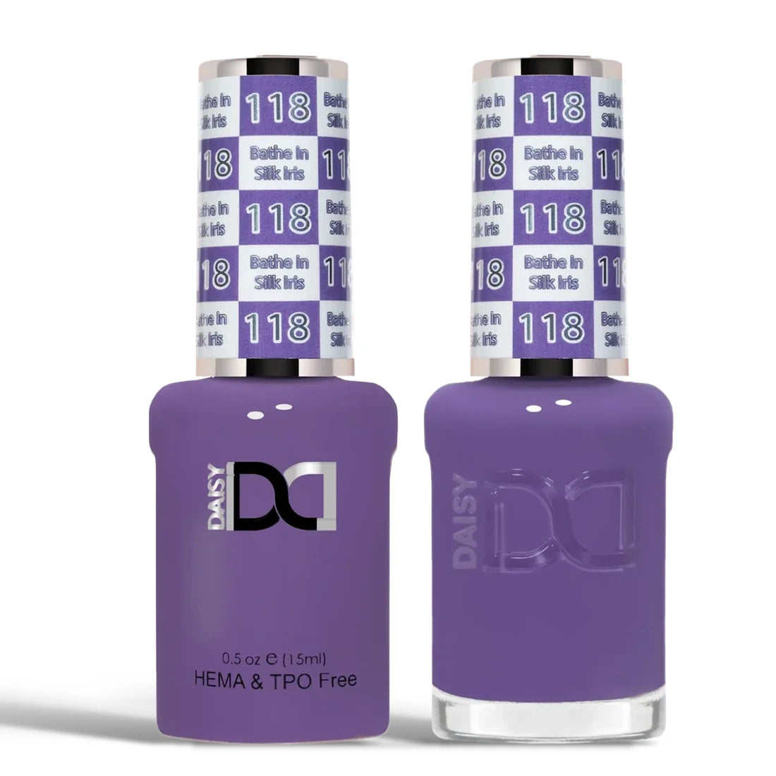 DND HEMA & TPO Free Gel Duo 118 Bathe In Silk Iris