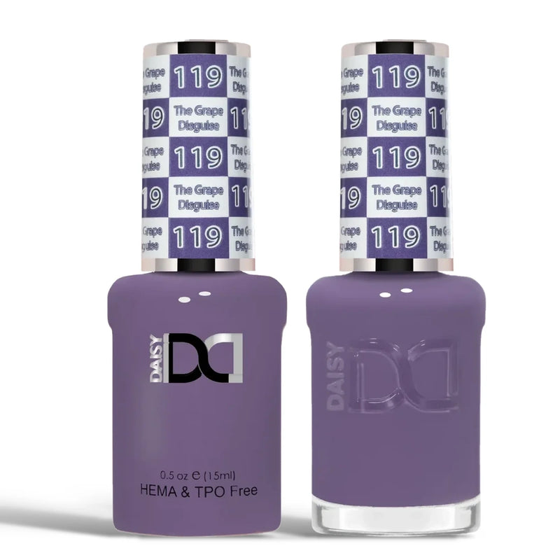 DND HEMA & TPO Free Gel Duo 119 The Grape Disguise